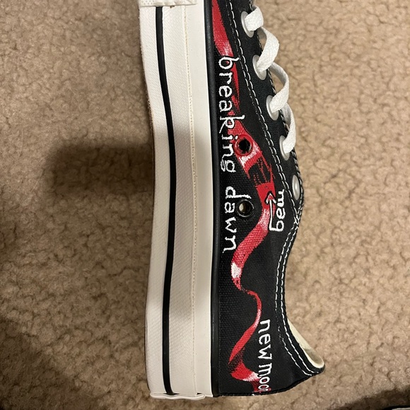 Custom Twilight Converse Sneakers Size 7 - Picture 3 of 7